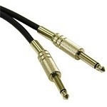 Cablestogo 1m Pro-Audio 6.3mm Cable M/M (80388)